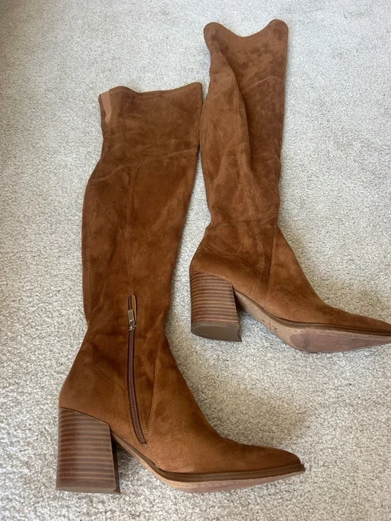 Marc Fisher suede over the knee boot - Picture 3 of 10